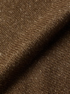 Loro Piana - Shorwell Silk, Cashmere and Linen-Blend Sweater - Brown