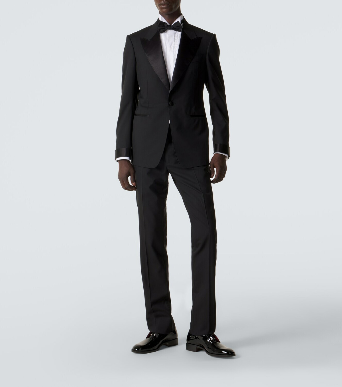 Christian Louboutin Chambeliss patent leather Derby shoes