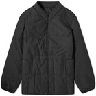 F/CE. Men's Reversible Recycled Down Cardigan in Black