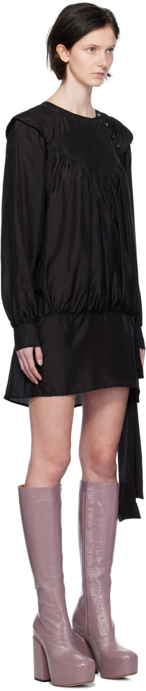 SC103 Black Angel Minidress