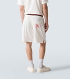 Burberry EKD cotton-blend towelling shorts