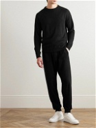 Mr P. - Wool and Cashmere-Blend Sweater - Black