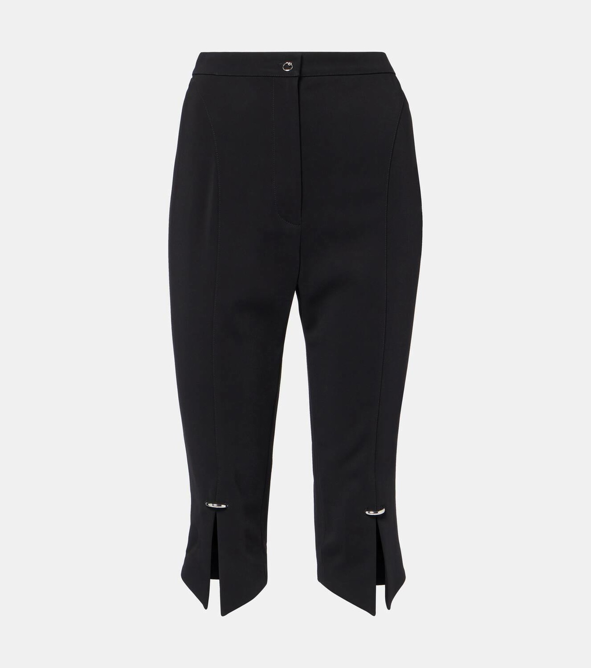 Mugler Pierced capri pants