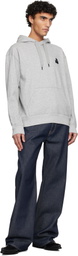 Isabel Marant Gray Matte Hoodie