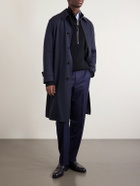 Dunhill - Tapered Wool Trousers - Blue