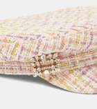 Roger Vivier Bouclé newsboy cap