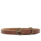 Hender Scheme Tail Belt in Brown 
