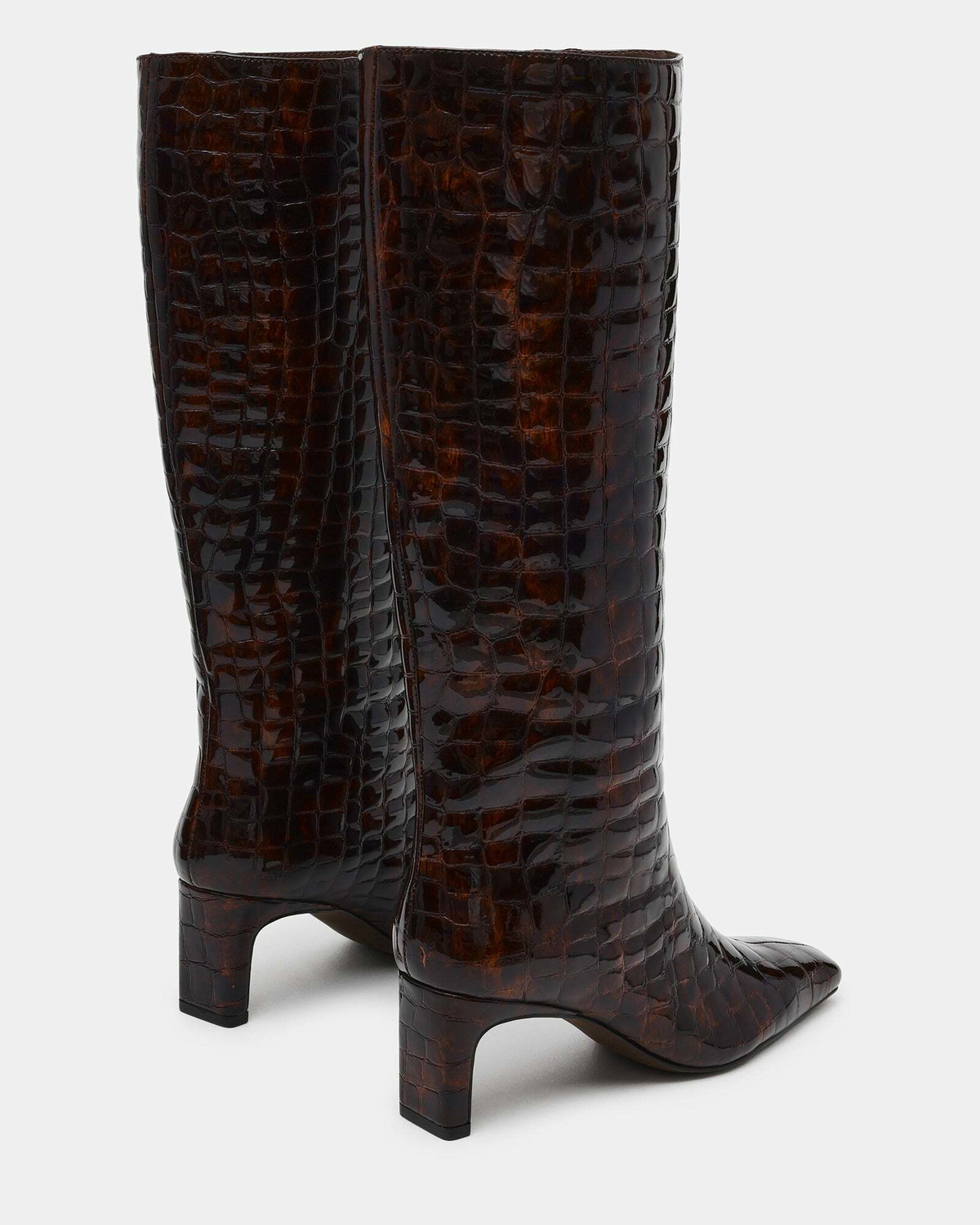Steve Madden Jendi Boots in Tortoise Exotic