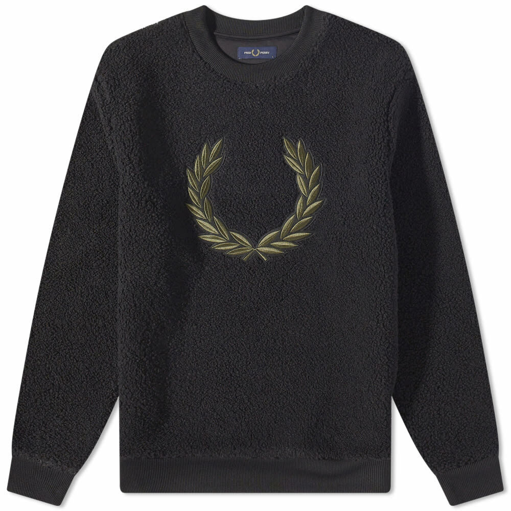 Fred perry hotsell taped crew sweat