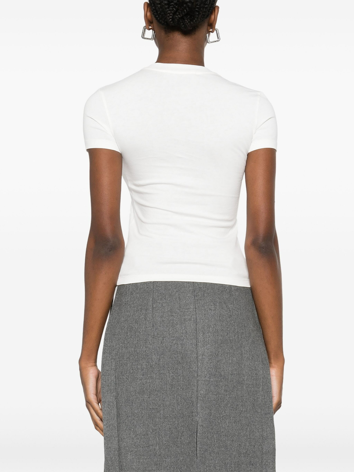 Blumarine Jersey T-Shirt in White