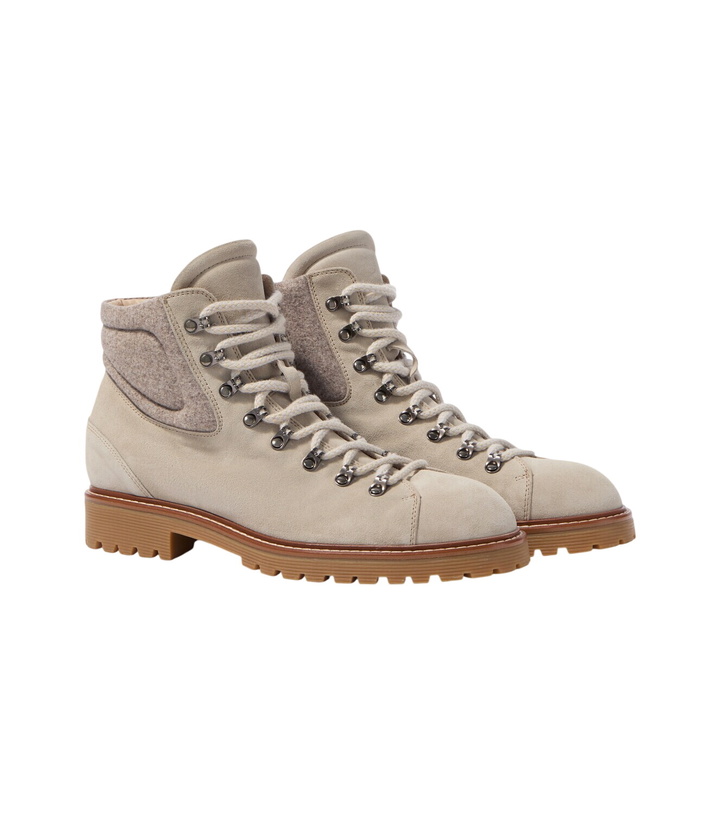 Photo: Eleventy Suede lace-up boots