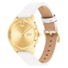 Movado Trend Element Quartz Gold Dial Ladies Watch 3600985