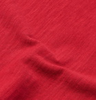 YMC - Slub Cotton-Jersey T-Shirt - Red