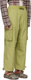 A PERSONAL NOTE 73 Khaki Paneled Cargo Pants
