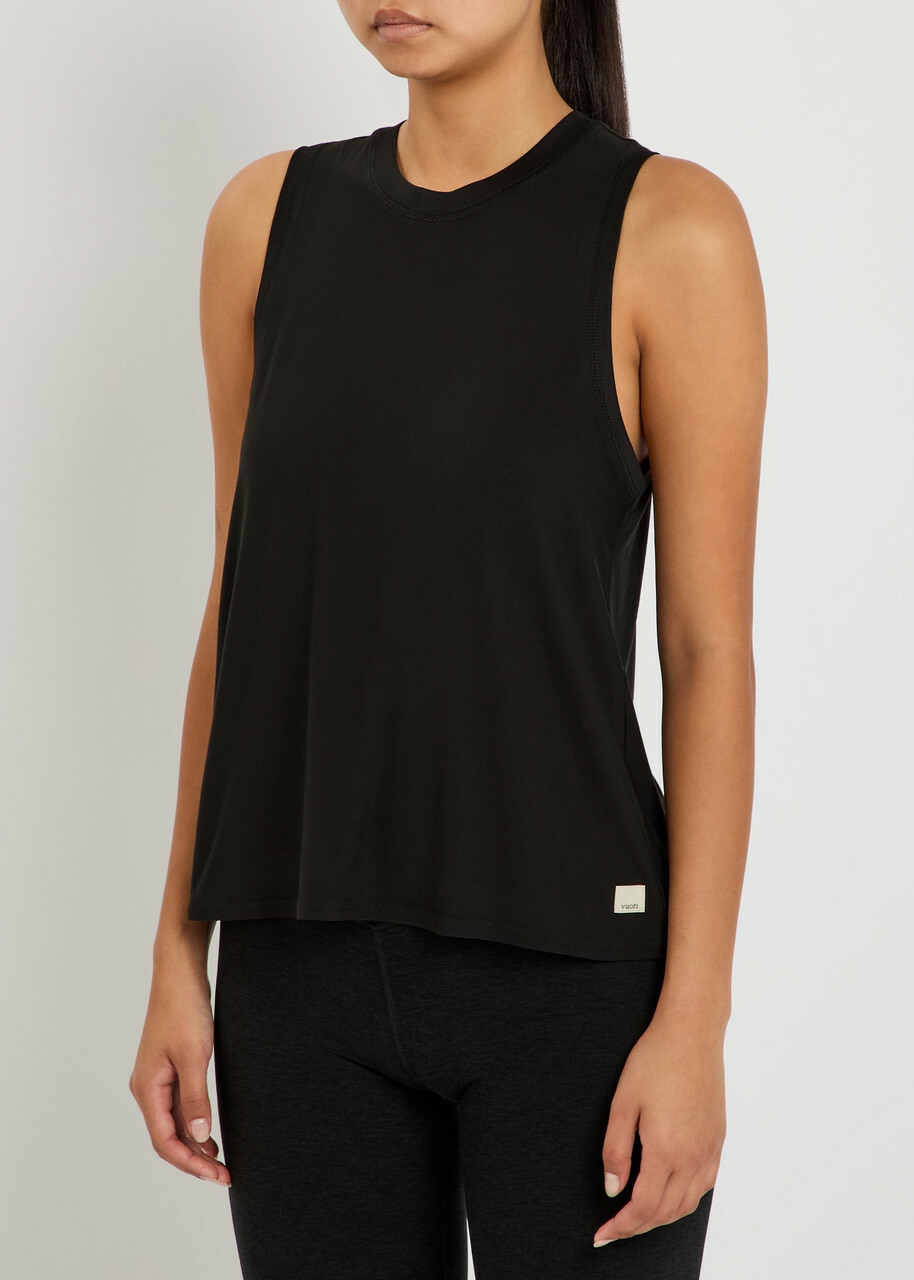 Vuori Energy Stretch-jersey Tank top Black