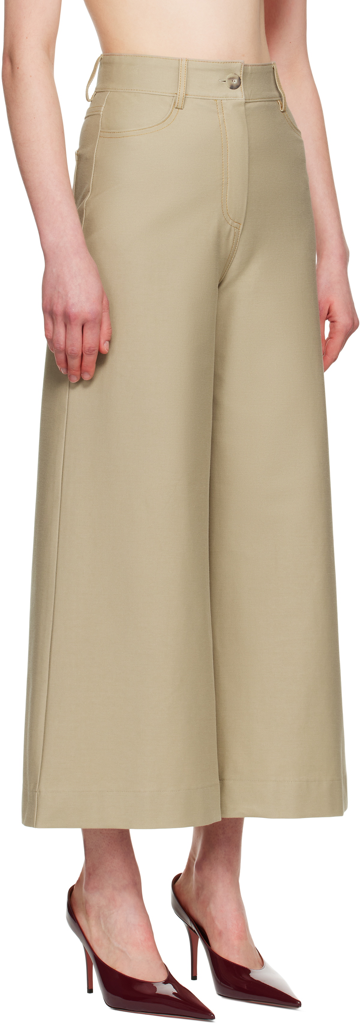 Max Mara Leisure Brown Fausto Trousers