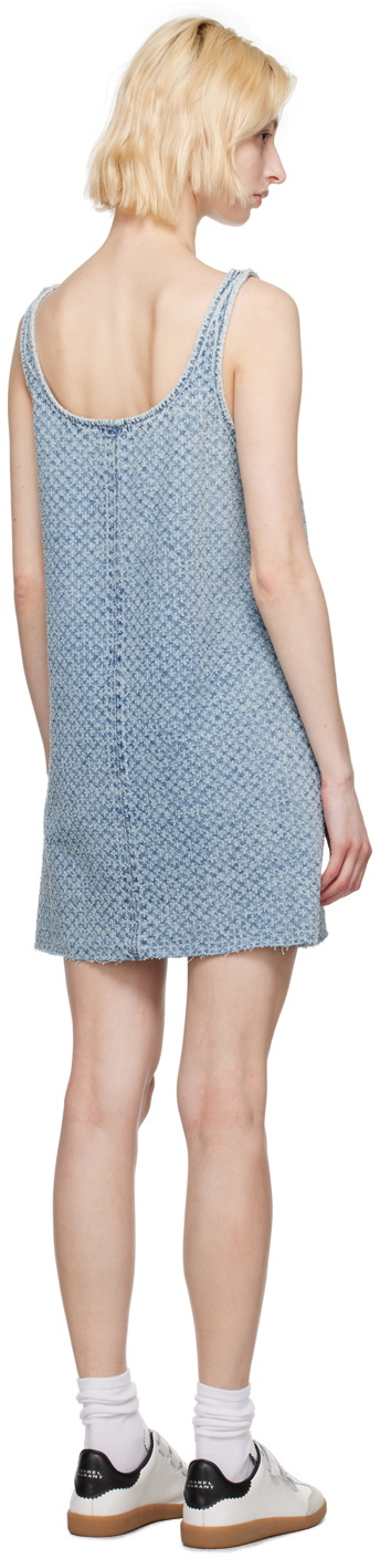 rag & bone Blue Kimmie Denim Minidress
