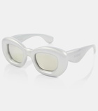Loewe Inflated rectangular sunglasses