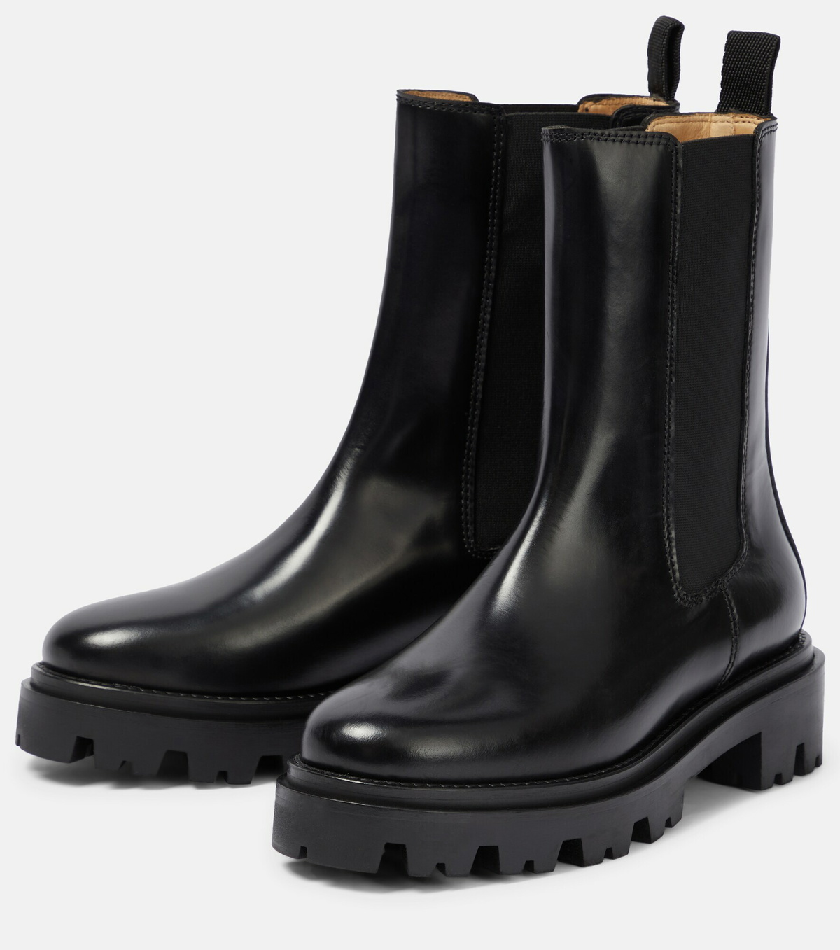 Isabel Marant - Celae leather Chelsea boots