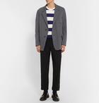 Maison Margiela - Grey Oversized Reversible Cotton-Jersey Blazer - Gray