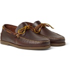 Sid Mashburn - Camp Leather Loafers - Brown