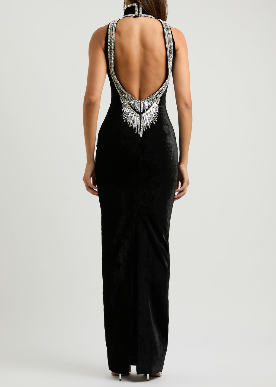 strapless open back dress Backless Crystal Mini Dress – Sparkly Sexy Club Party Outfit main image 0