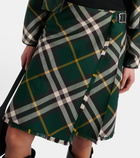 Burberry Burberry Check wool kilt