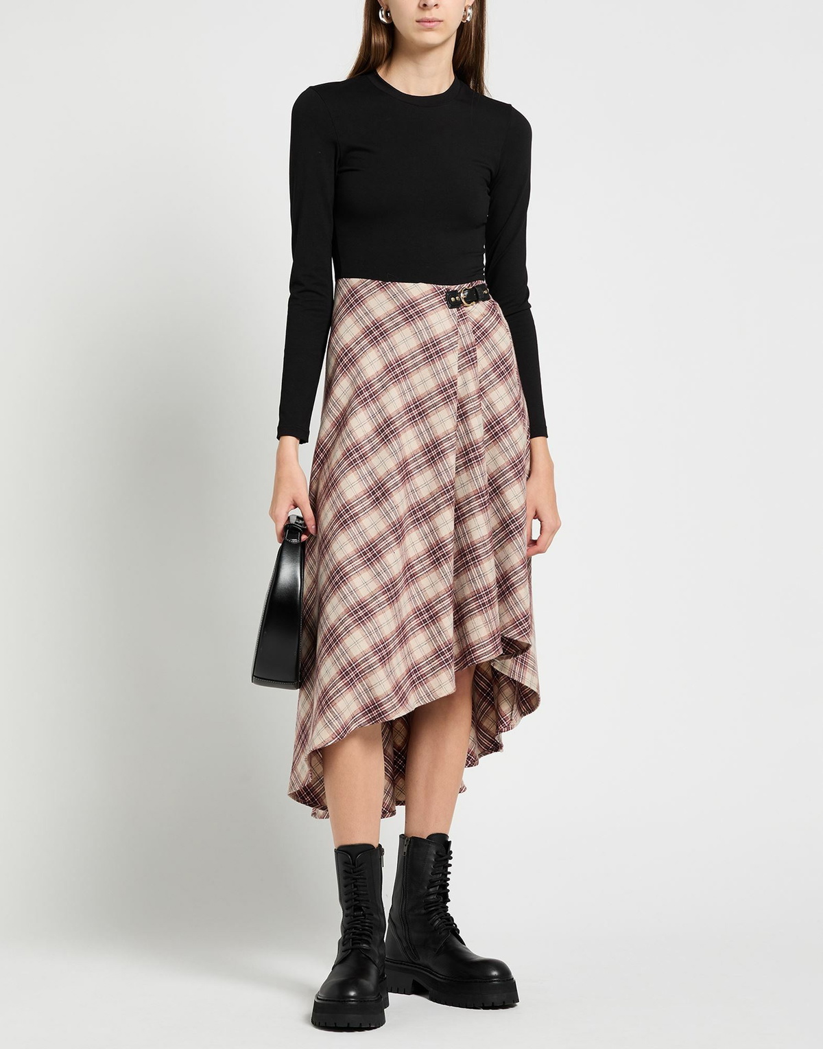 Maje Womens Midi dress in Black