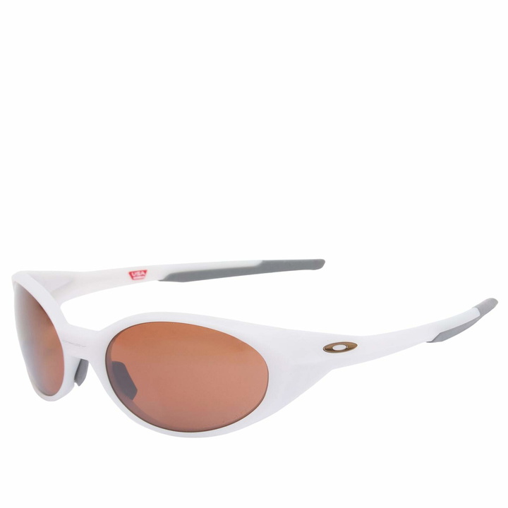 Photo: Oakley Eyejacket Redux Sunglasses in Matte Vapor/Prizm Tungsten Polar 