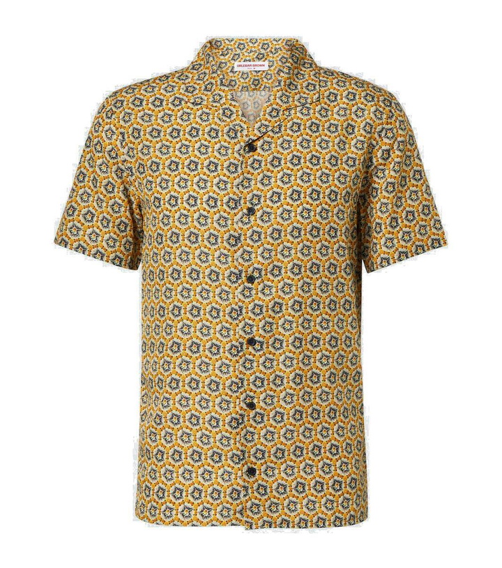 Photo: Orlebar Brown Ribbert bowling shirt