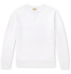 Bellerose - Fleece-Back Cotton-Jersey Sweatshirt - White