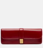 Khaite Blake leather clutch