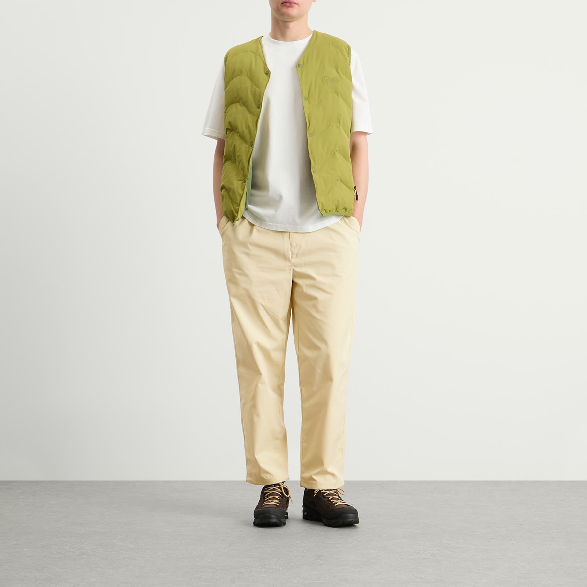 Purple Mountain Observatory Men's Alpine Trousers in Cream