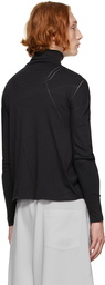 132 5. ISSEY MIYAKE Black A-POC Turtleneck