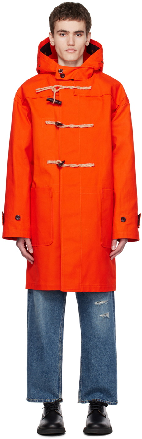 A.P.C. Orange JW Anderson Edition Colin Coat A.P.C.