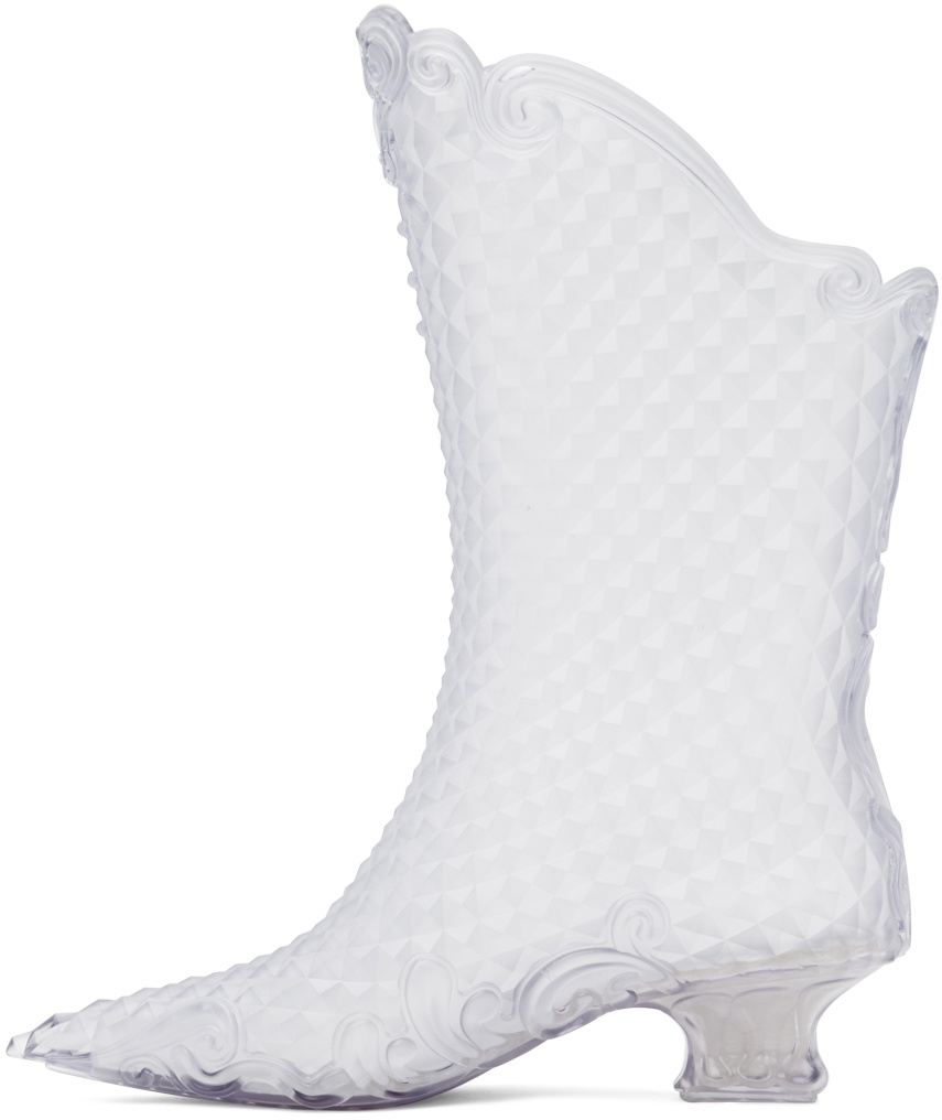 Y/Project Translucent Melissa Edition Court Boots