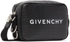 Givenchy Black G Essentials Messenger Bag