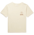 Satta - Incense Supply Printed Organic Cotton-Jersey T-Shirt - Neutrals