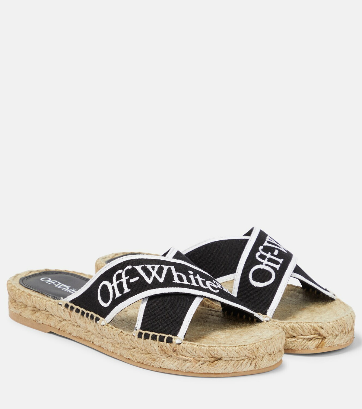 Off-White - Bookish espadrille slides
