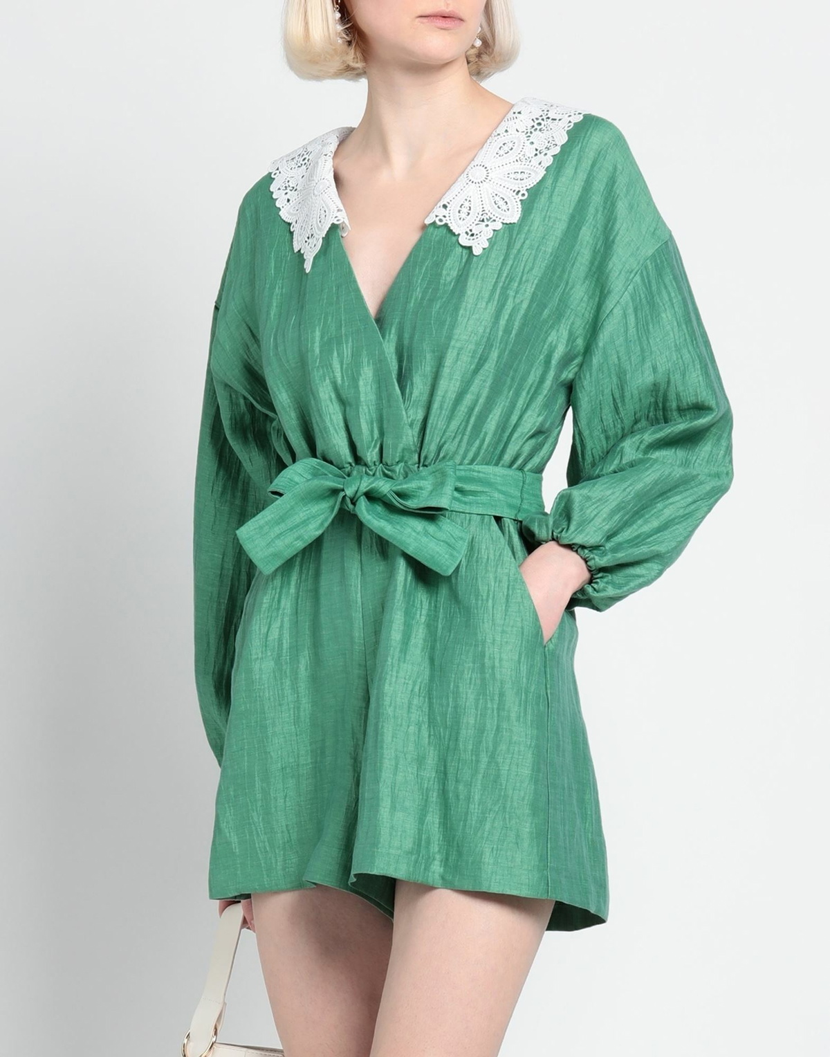 Maje Womens Playsuit in Green