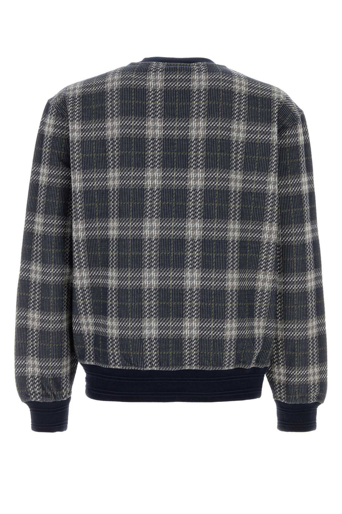 スウェット・トレーナー Burberry Embroidered Stretch Cotton Blend Sweatshirt Burberry Embroidered Stretch Cotton Blend Sweatshirt Burberry