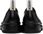 JACQUEMUS Black Les Classiques 'Les derbies Pavane' Derbys