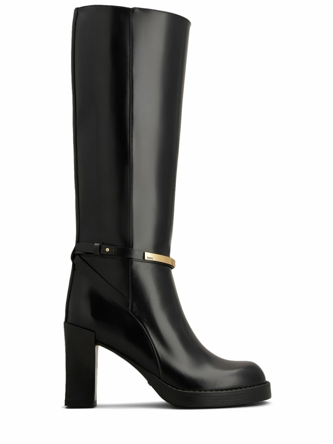 TOD'S - Leather Ankle Boots Tod's
