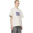 ADER error Biege Form Logo T-Shirt