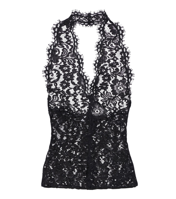 Photo: Stella McCartney Lace halterneck top