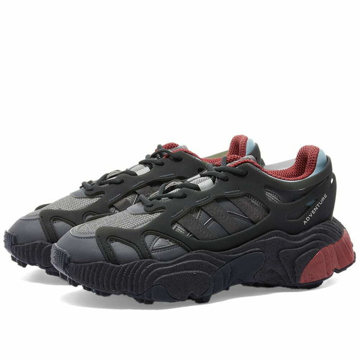 Photo: Adidas Men's Roverend Sneakers in Grey Five/Carbon