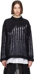 Ann Demeulemeester Black Rigmor Oversize Sweater