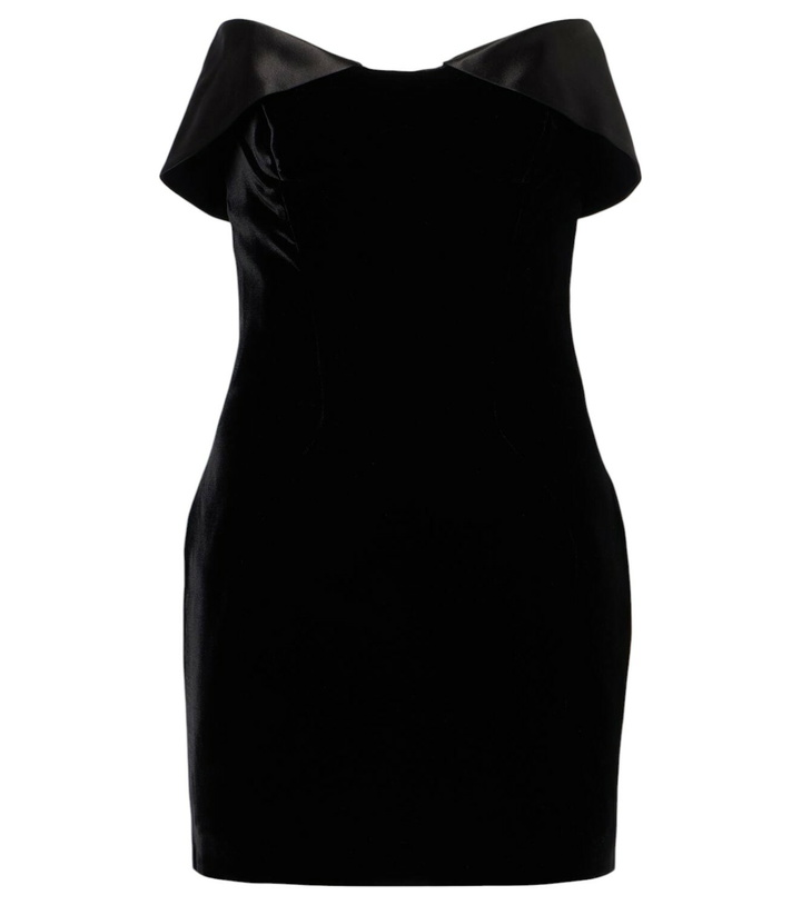 Photo: Mugler Velvet minidress