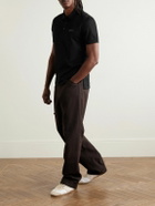 Givenchy - Cotton-Piqué Polo Shirt - Black