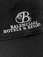 BALENCIAGA - Logo-Embroidered Cotton-Twill Baseball Cap
